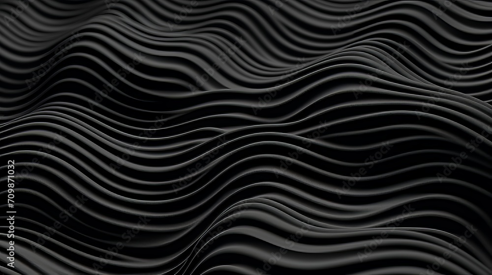 Abstract black waved background texture with elegant patterns for design and decorative purposes Abstract black waved background texture with elegant patterns for design and decorative purposes