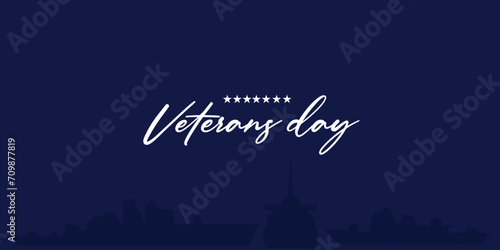 Veteran's Days backdrop with plenty of space for the backdrop. premium simple design. best for banners, cards, presentations, templates, presentations. available in eps 10