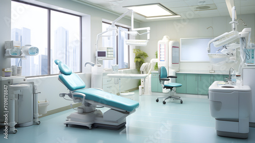 Dental examination room © Ekkarat_Studio