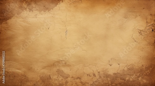 Old vintage paper texture banner background. Brown paper