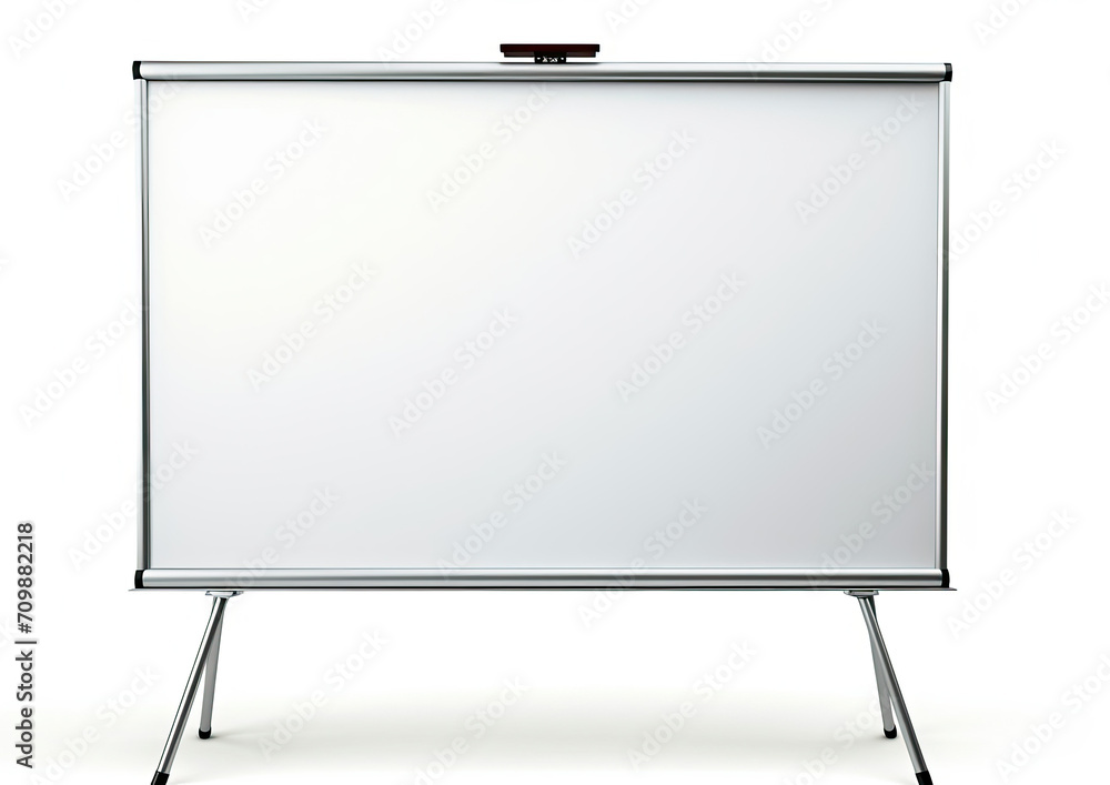 White Board With Red Handle, Simple and Functional Writing Surface White Board With Red Handle, Simple and Functional Writing Surface
