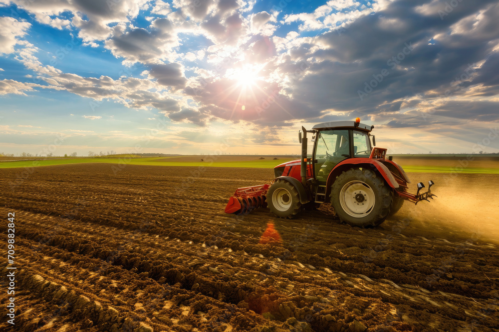 Obraz premium Farming industry