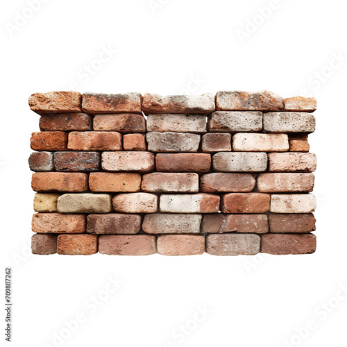 brick wall  isolated on transparent background Remove png  Clipping Path  pen tool