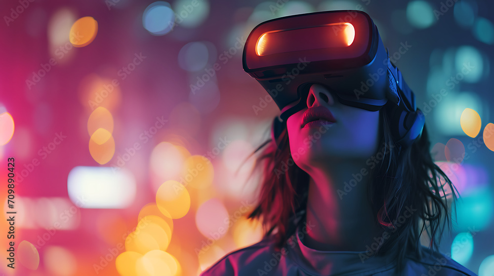 A young person playing games in virtual reality, metaverse, lost in virtual reality, augmented reality ar, vr, A young person playing games in virtual reality, metaverse, lost in virtual reality, augmented reality ar, vr,