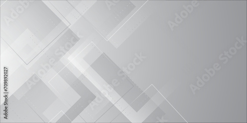 modern white and gray triangle gradient trendy background. Grey abstract background geometry triangle, square, diagonal line and layer element Vector for business, corporate presentation design.