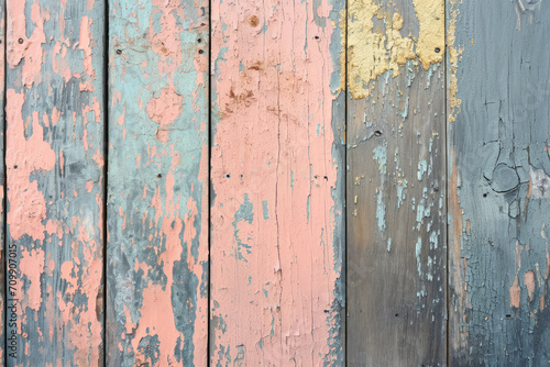 Painted wood grain texture, distressed weathered, beautiful realistic, textured, PEACH AND BOHO GOLD parisian, unique fine art