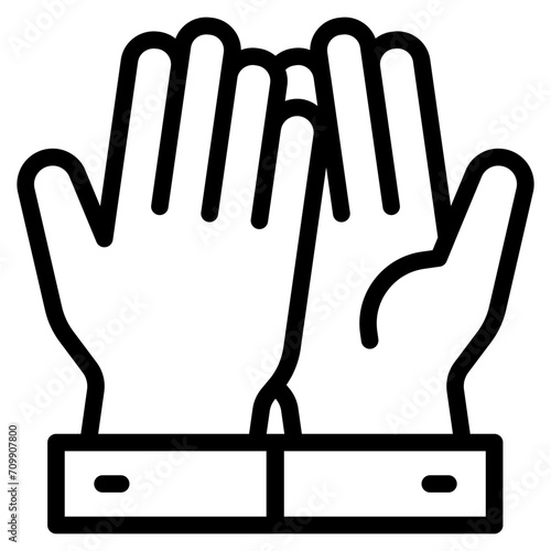 high five