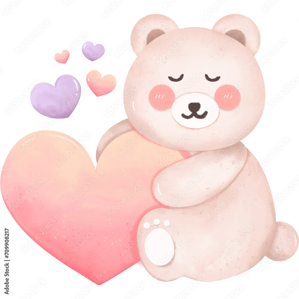 teddy bear with heart teddy bear with heart