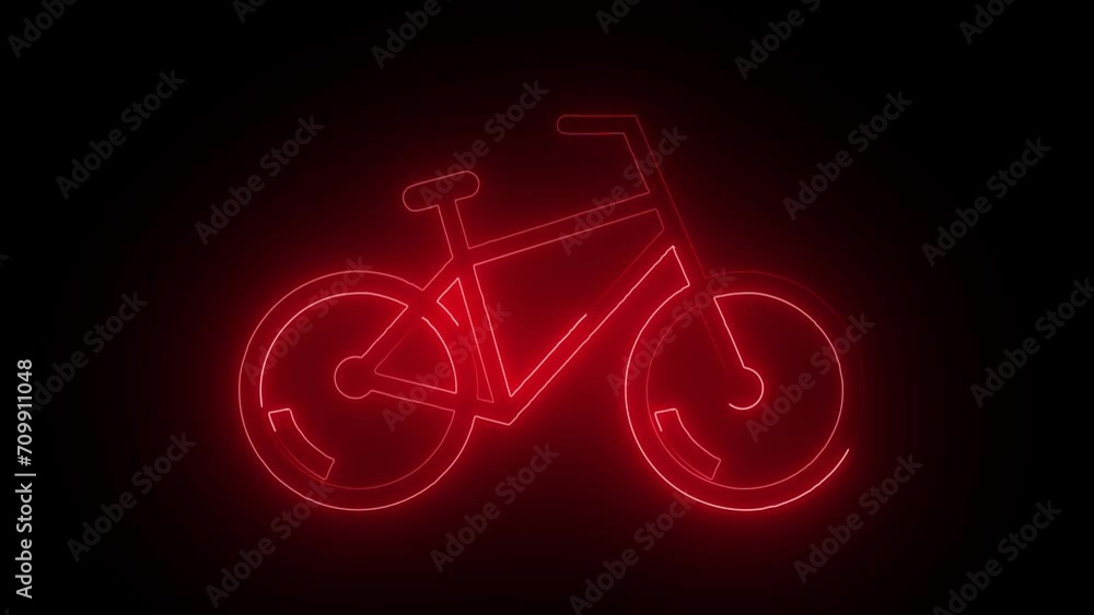 Pictogram man is riding a bicycle, Riding bicycle icon isolated sign symbol looped animation. Pictogram man is riding a bicycle, Riding bicycle icon isolated sign symbol looped animation.