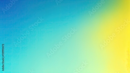 Yellow Teal blue grainy color gradient glowing noise texture background