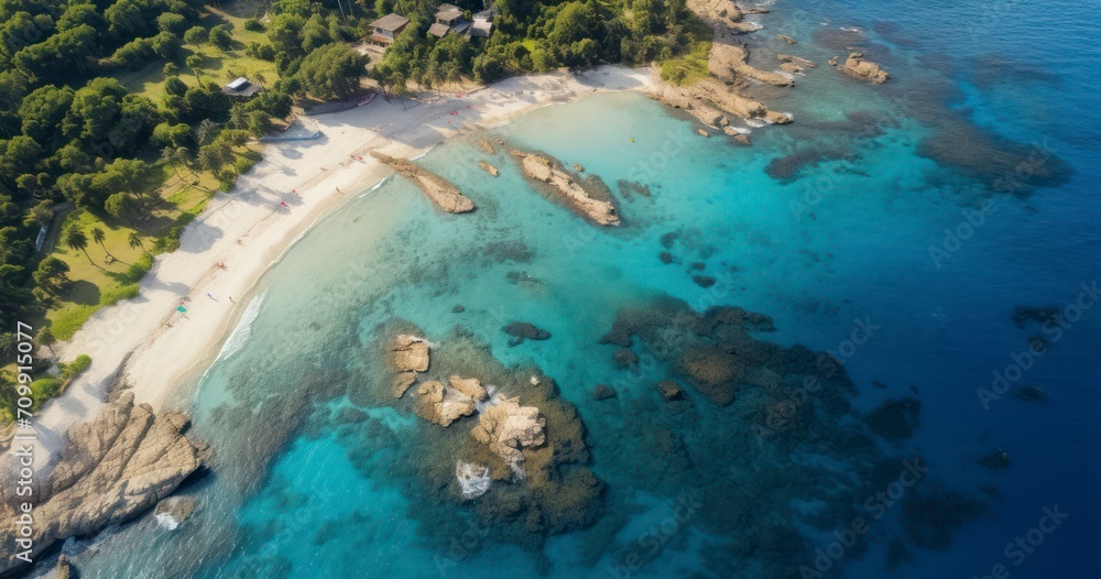 A Stunning Aerial Display of an Enchanting Island