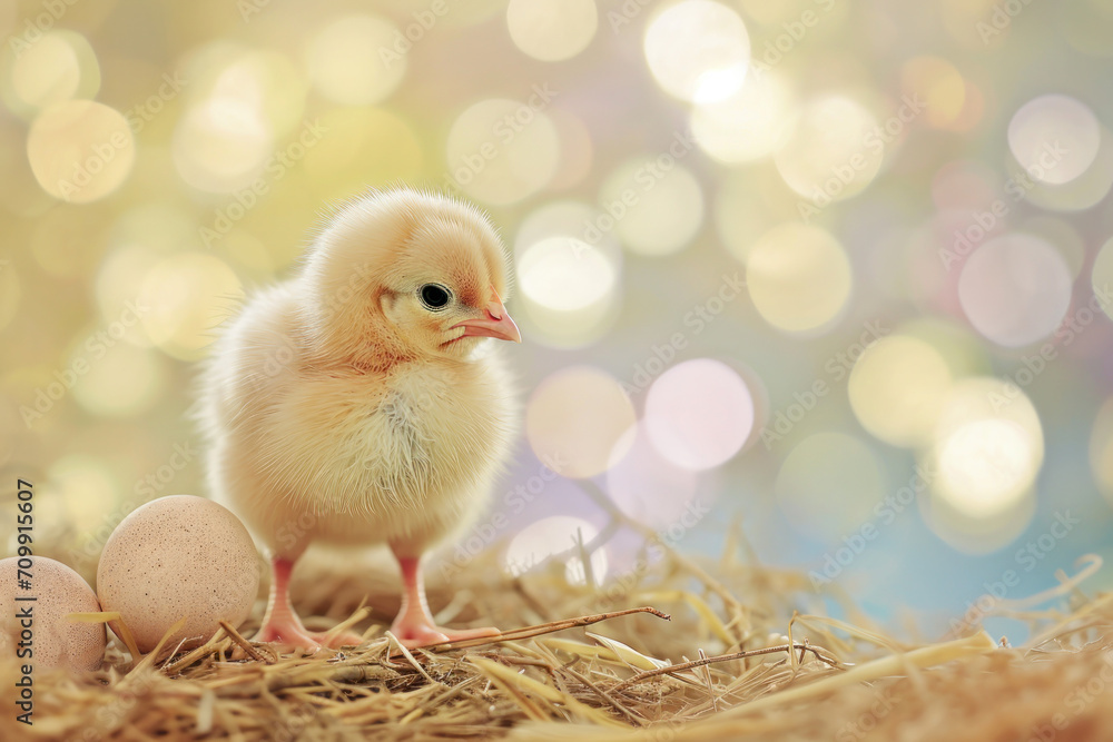 cute baby chick close up cute baby chick close up