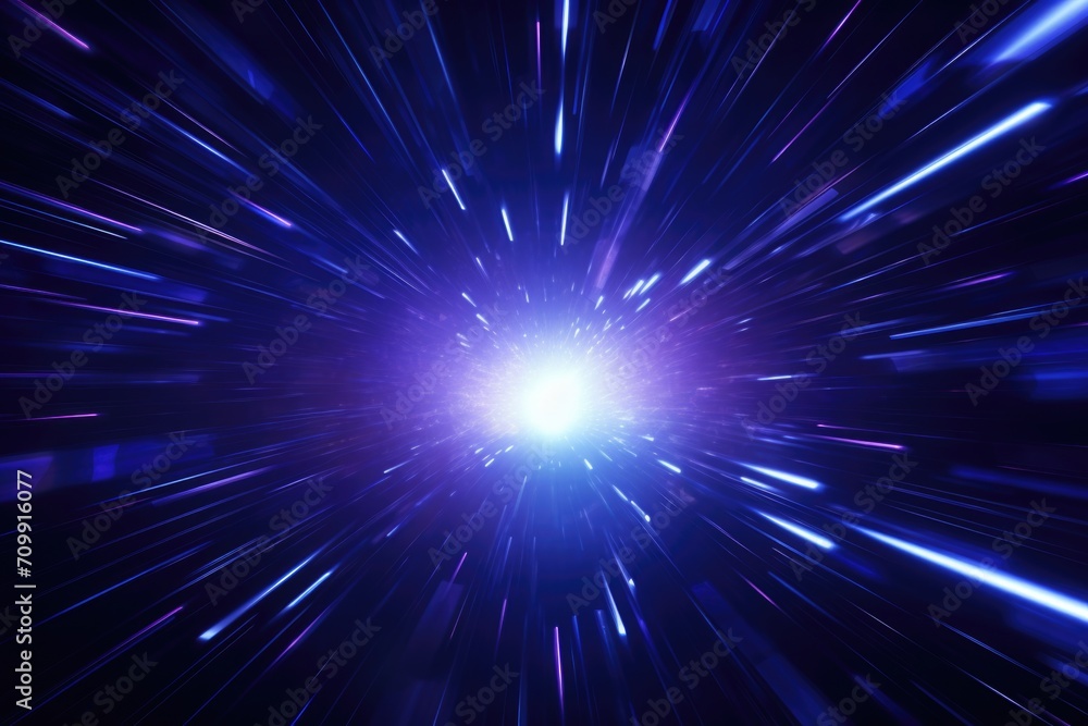 Abstract glowing purple effect with sparkling rays and white backlight Abstract glowing purple effect with sparkling rays and white backlight