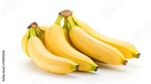 banana fruit on a white background photo