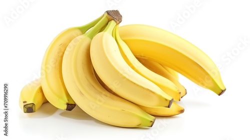 banana fruit on a white background