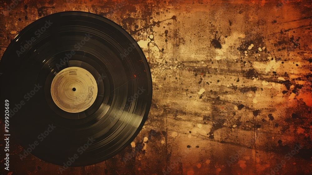 Obraz premium worn grungy retro background illustration old weathered, gritty decayed, antique nostalgic worn grungy retro background