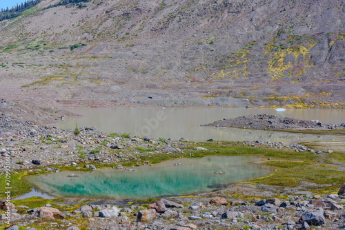 Glacial Till pond below Helm Glacier