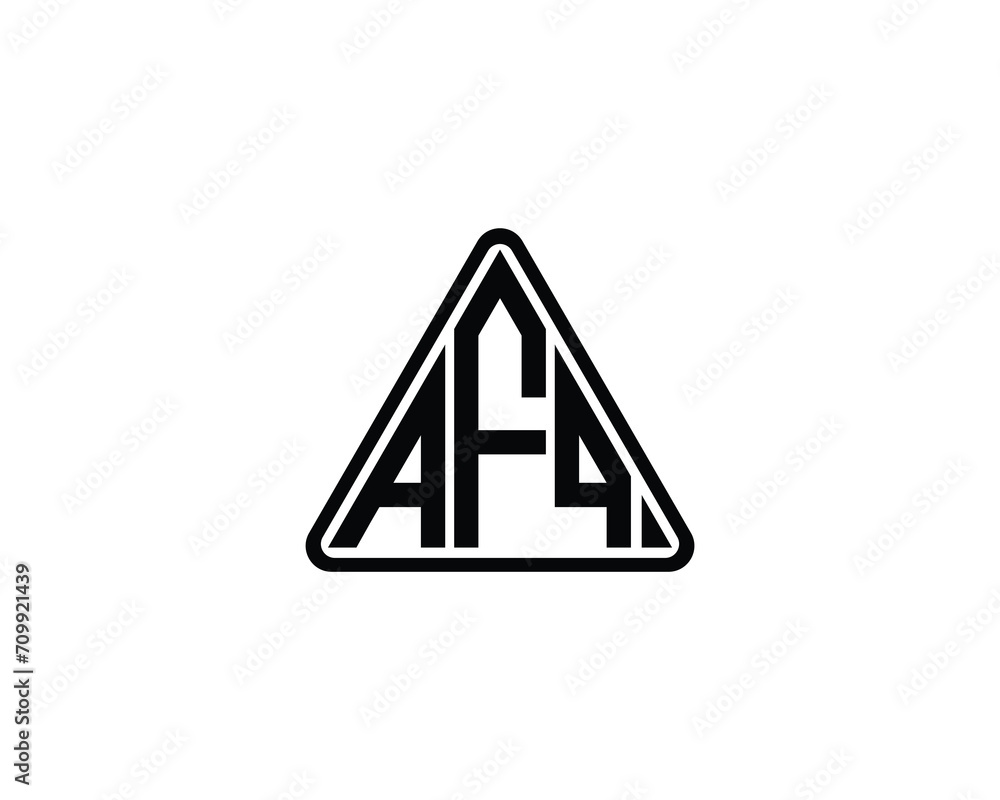 AFQ LOGO DESIGN VECTOR TEMPLATE AFQ LOGO DESIGN VECTOR TEMPLATE