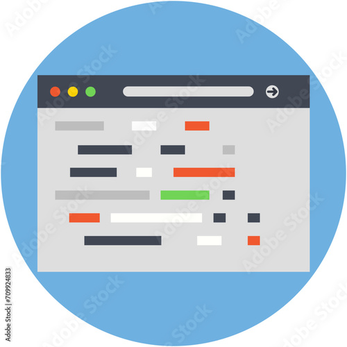 Bash command Vector Icon