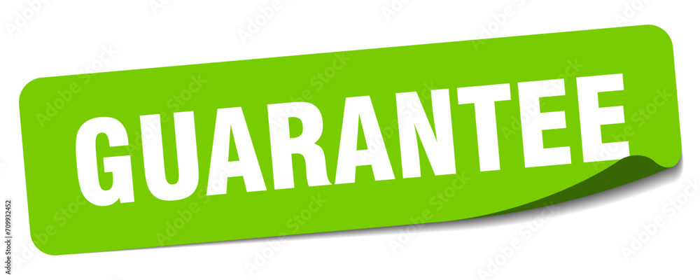 guarantee sticker. guarantee label guarantee sticker. guarantee label