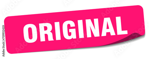 original sticker. original label