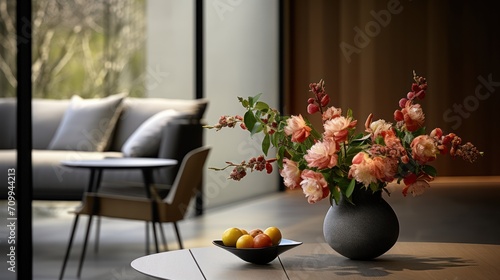 Beautiful flowers in the vase UHD wallpaper