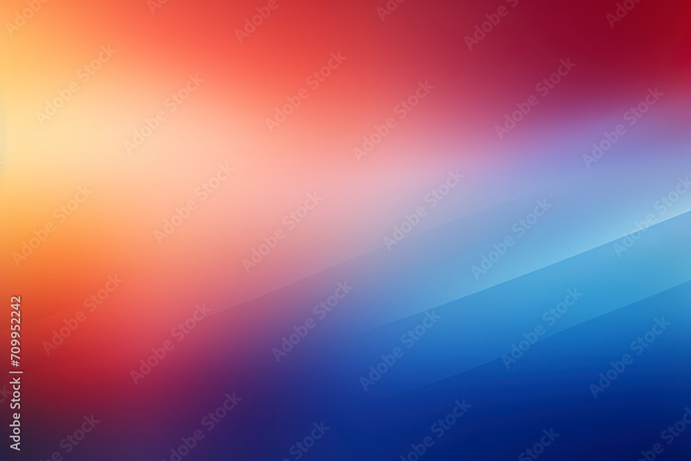 Obraz premium Abstract blurred orange and red waves pattern wallpapers, in the style of organic and flowing forms, concept of minimalism, shadows, dark background. Colorful template for posters