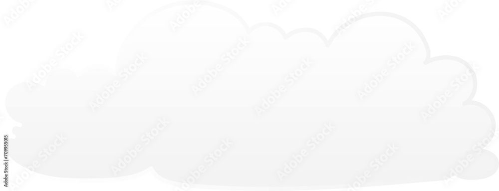 Cloud illustration on transparent background.
Cloud illustration on transparent background.