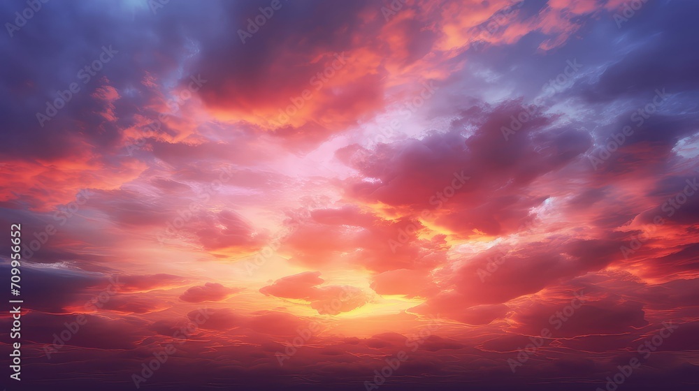 clouds beauty sky background illustration sunsunrise blue, colorful peaceful, vibrant breathtaking clouds beauty sky background