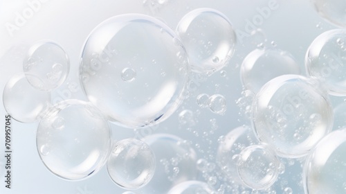 soap bubbles shimmer on a pristine white background, creating a moment of ethereal beauty frozen in time with exquisite clarity.