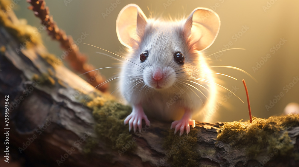 A cute little mouse A cute little mouse