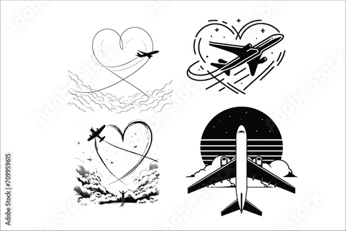 kyward Visions: Diverse EPS Aircraft Heart Draw Collection