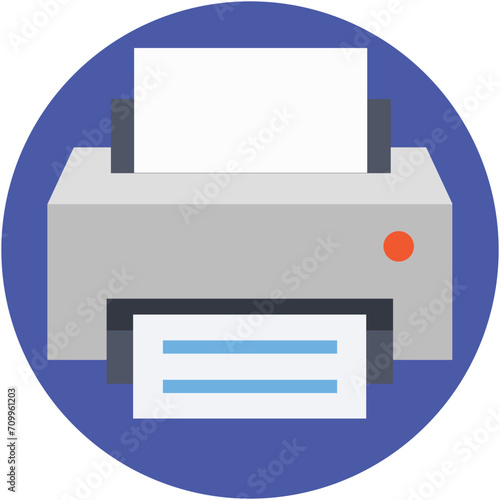 Printer Vector Icon