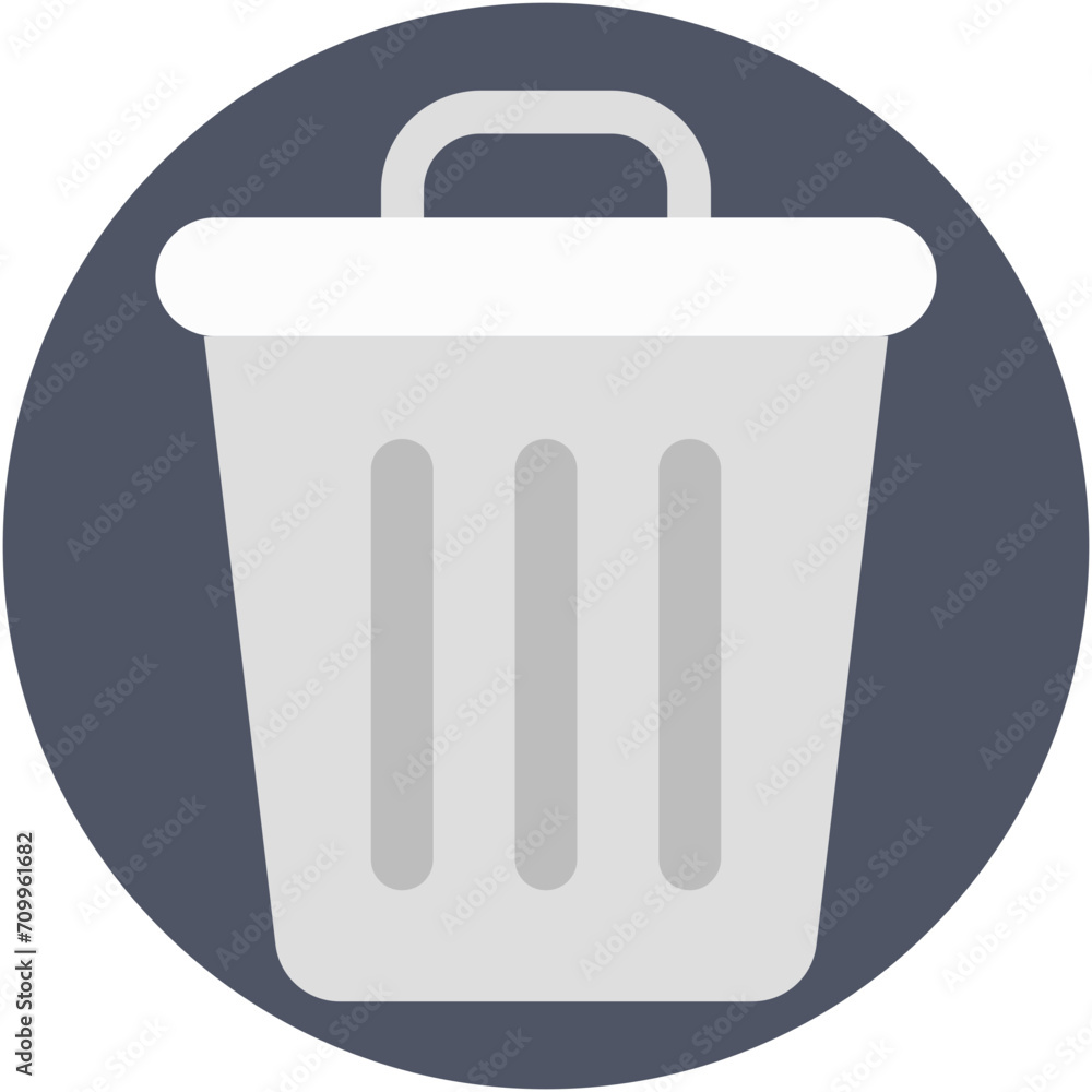 Dustbin Vector Icon Dustbin Vector Icon