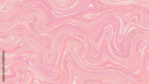 Swirling mixed iquid pink paint with flow effect. Love and Happy Valentine's day background. Mixed pink paint. Pink ink marbling creative trendy design for love, makeup, cosmetic and beauty concepts