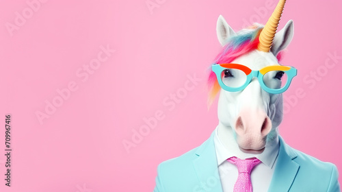 Funny Unicorn Illustration