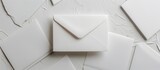 Paper sheets and envelope