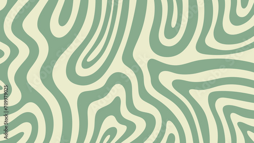 abstract background seamless pattern with green waves
