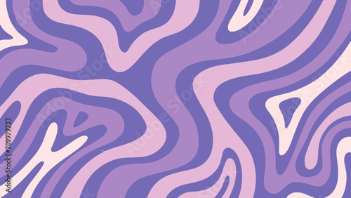 Purple color abstract background with waves seamless pattern