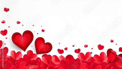 love valentine background with red petals of hearts on background vector banner postcard background the 14th of february png image photo