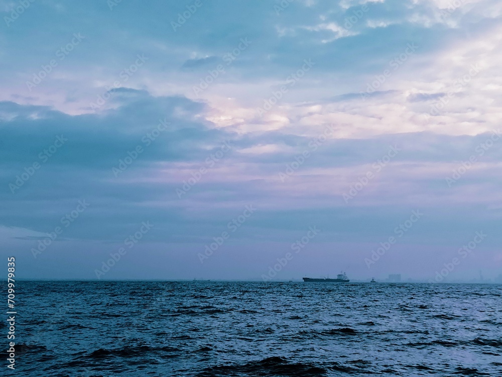 Obraz premium blue sky and clouds