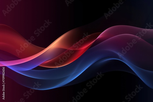 Abstract 3d rendering of twisted lines. Modern background design, illustration of a futuristic shape. High quality illustration