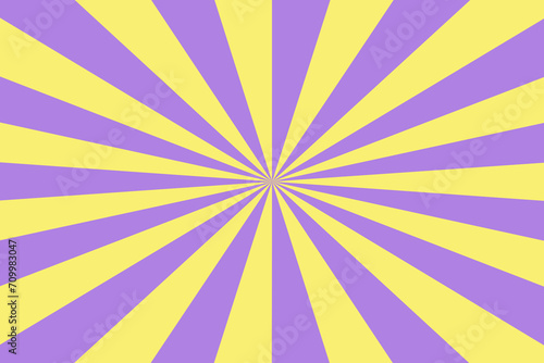 Purple Sun rays Retro vintage style on white background  Sunburst Pattern Background. Rays. Summer Banner illustration
