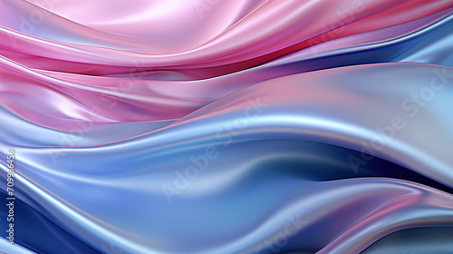 Wave abstract liquid background. Fabric background. Gradient background. Ai	
