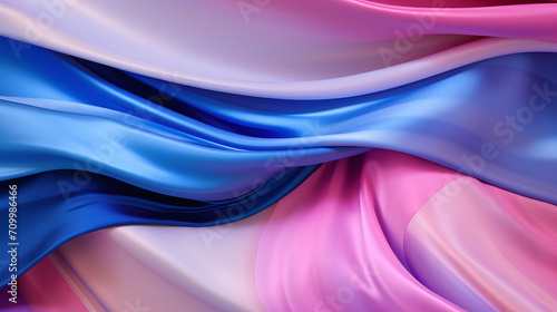 Wave abstract liquid background. Fabric background. Gradient background. Ai	
