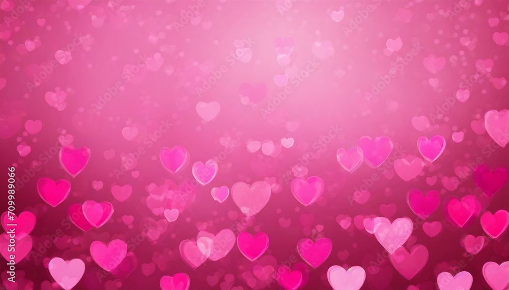pink hearts design valentine s day background