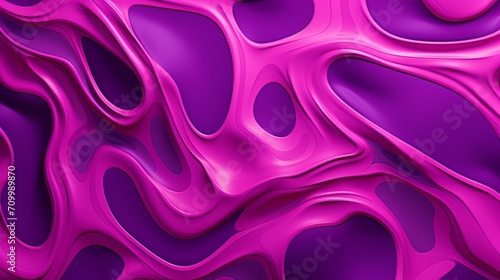 Vibrant Pink and Purple Wavy Abstract Pattern