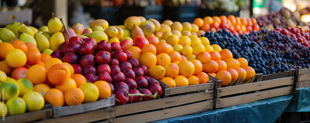 Fresh fruit at the market