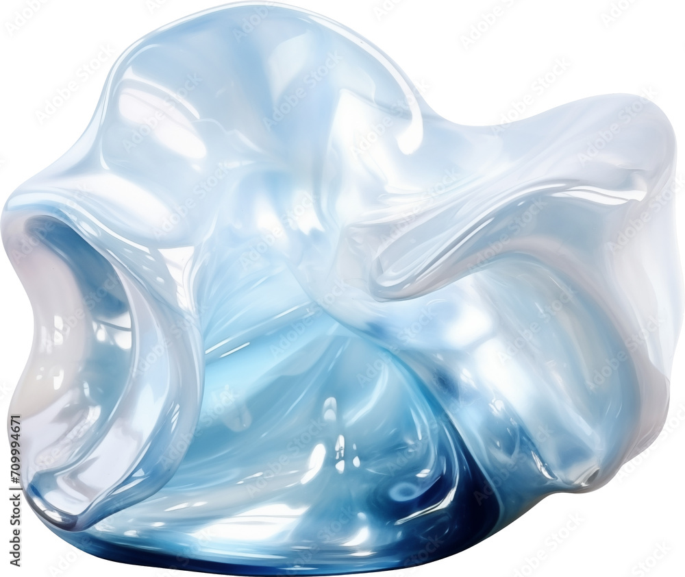 Water splash created with Generative AI technology Water splash created with Generative AI technology