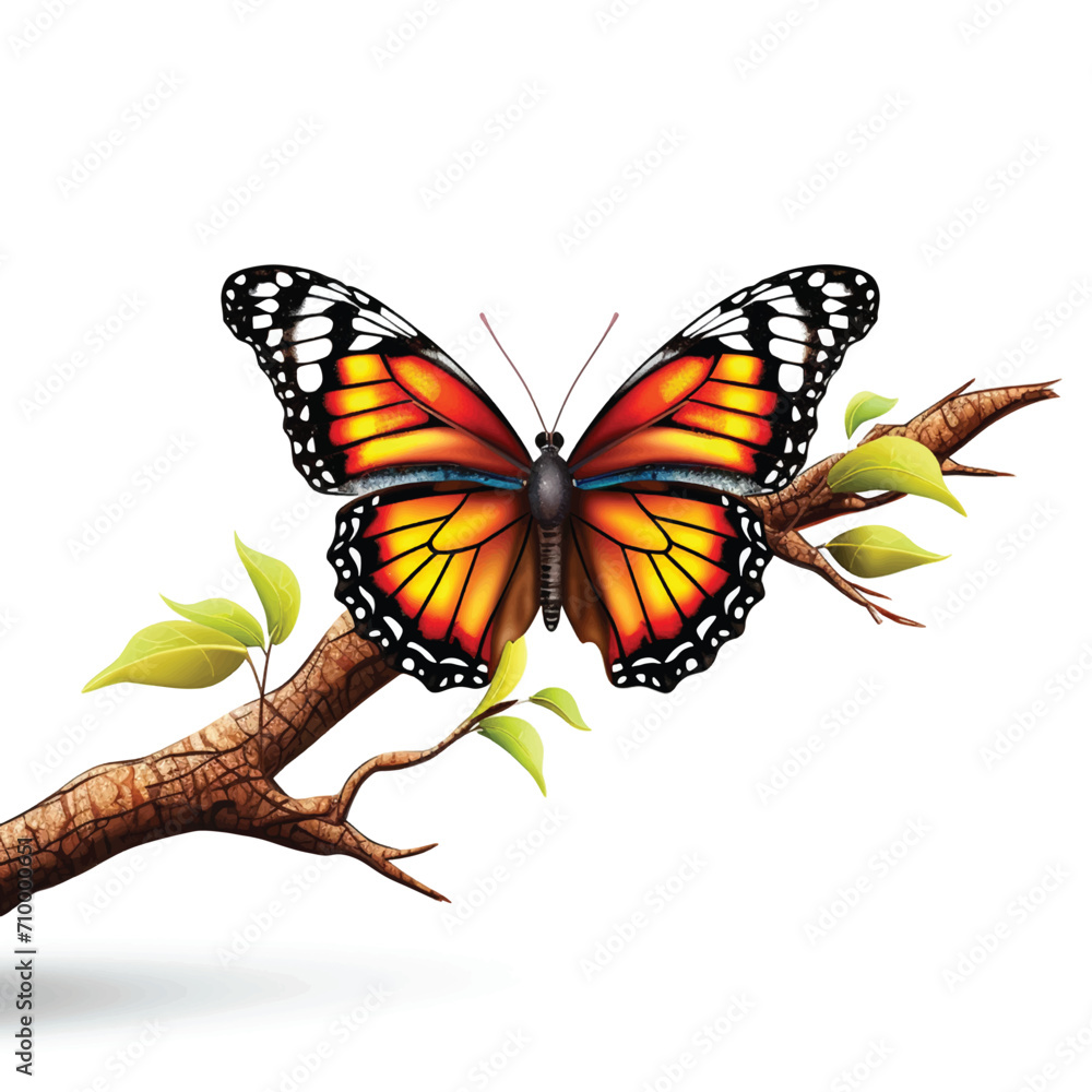 Obraz premium Butterfly elegance a creature of grace and beauty